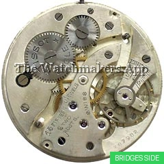 Tissot 17''' open-face