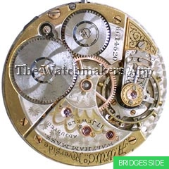 Waltham 1888 open face