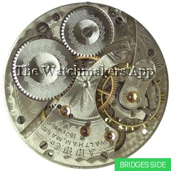 Waltham 1899 open-face