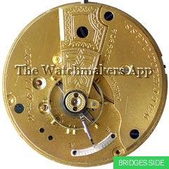 Waltham 1877, open face