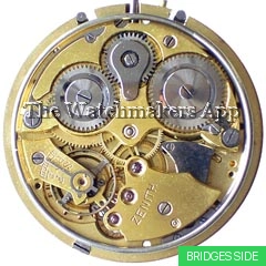 Zenith 19''' Réveil ("Taschenweckeruhr-Kaliber")
