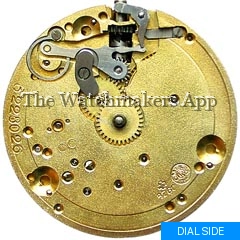 Omega 12''', open face