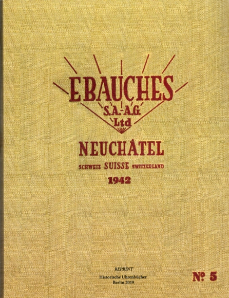Ebauches S.A. 1942 catalogue Ebauches S.A. 1942 catalogue