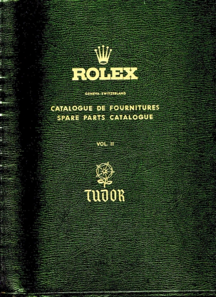 Rolex Spare Parts Catalogue Vol. II
