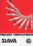 Slava Pieces Detachees catalogue